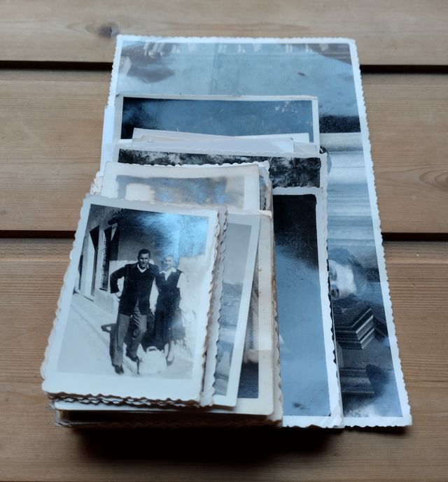 *Lote fotografías antiguas parejas, '30-70