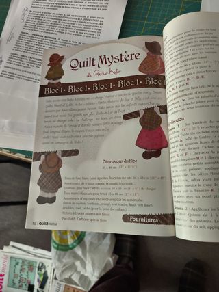 Revistas patchwork . Lote