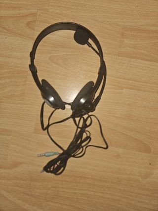 Cascos con microfono (conector antiguo)