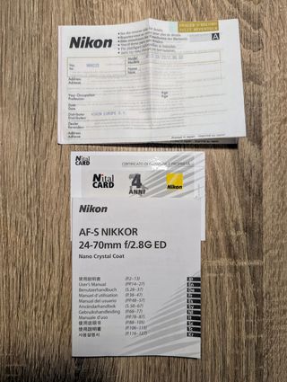 Nikon - AFS Nikkor 24-70mm, f/2.8G ED