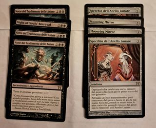 Card MTG Lotto 8 carte 4X Kamigawa 2004