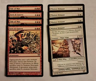 Card MTG Lotto 8 carte 4X Kamigawa 2004