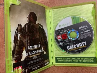 Juego Xbox 360 Call of duty