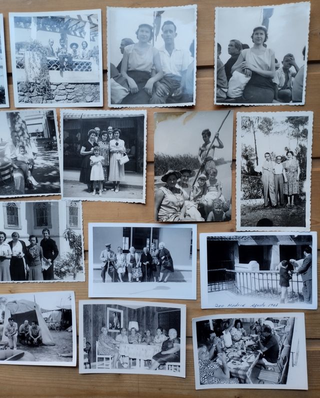 *Lote fotos antiguas costumbristas 40-60