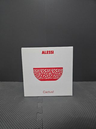 Alessi fruttiera traforata acciaio inox 18/10