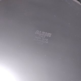 Alessi fruttiera traforata acciaio inox 18/10