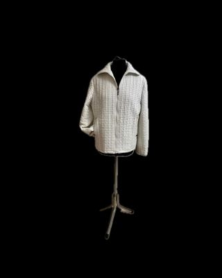 Anorak guateado blanco