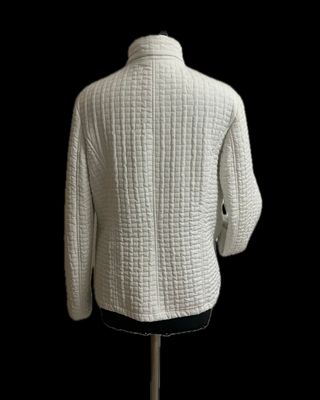 Anorak guateado blanco