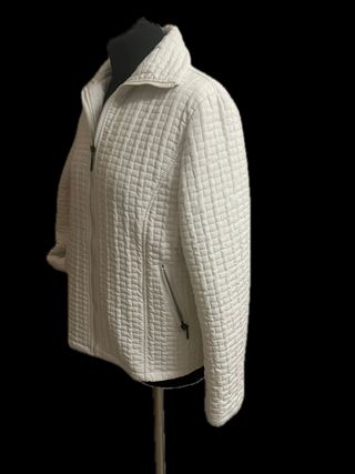 Anorak guateado blanco