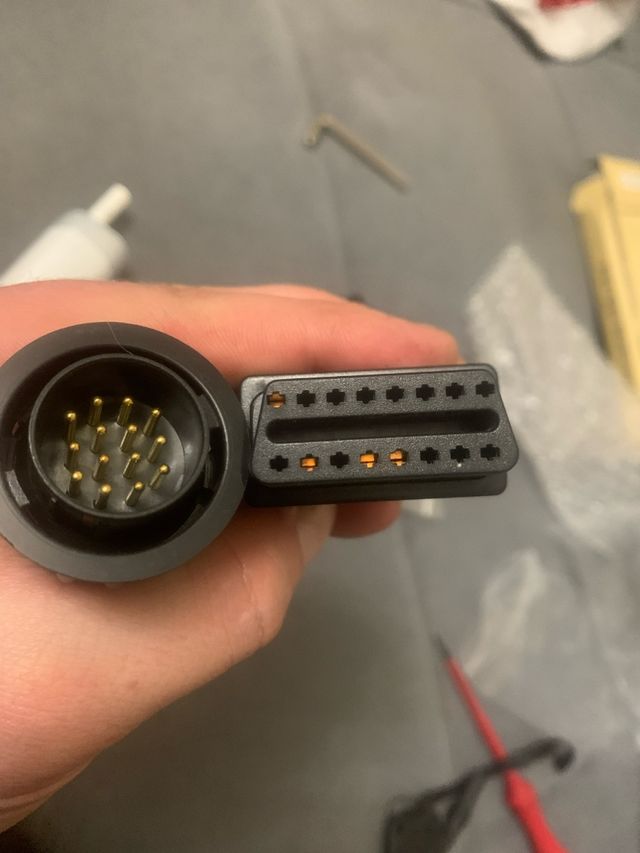 OBD2 cable de extensión KTM.honda.harley.bwm
Para 