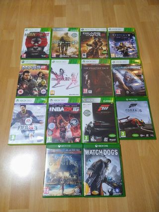 Lote juegos Xbox 