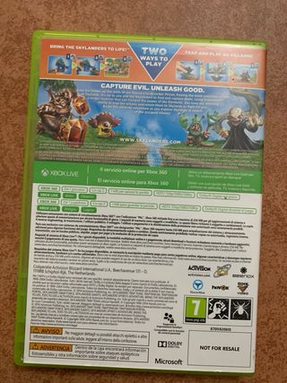 Juego Xbox 360 Skylanders  trap team