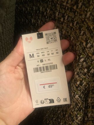 Sobrecamisa de Zara (con etiqueta, sin estrenar)