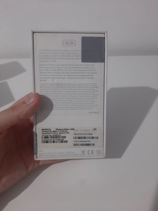 Scatola vuota per iPhone 4, Nero, 16gb