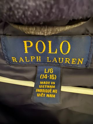 Abrigo Polo Ralph Lauren original