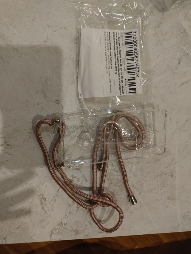 Funda móvil transparente