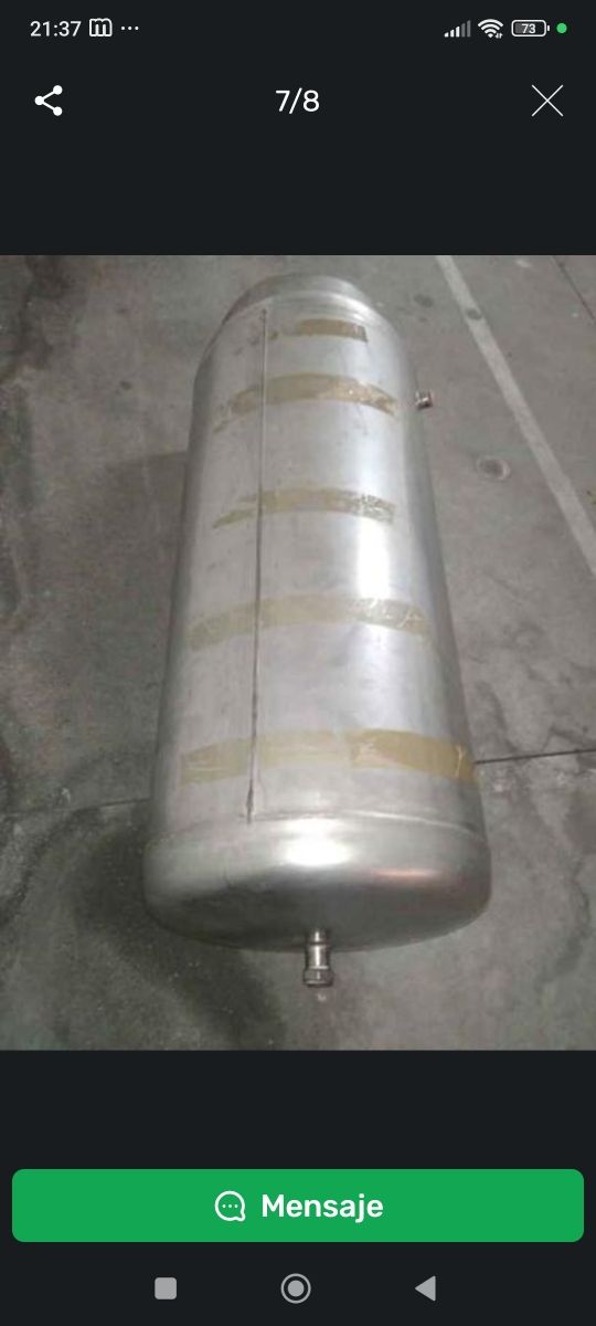 Depósito Inox agua sanitaria