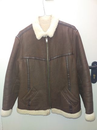 Cazadora marrón