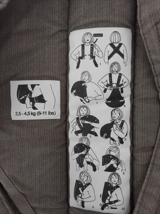 Mochila porta bebé 