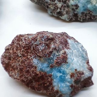 3 rocas Larimar bruto Dominicano 196gr 