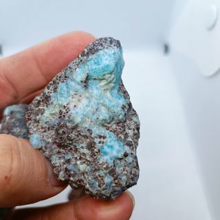 3 rocas Larimar bruto Dominicano 196gr 