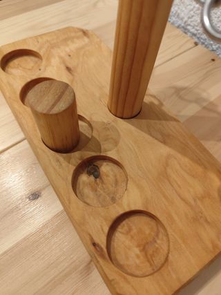 Juego de Mesa de Madera Ring-Toss Game