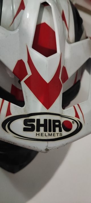 Casco de moto + gafas