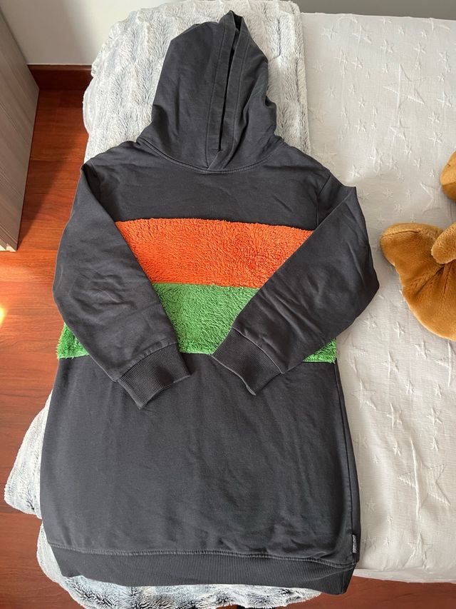 Vestido sudadera Boboli talla 8  128 cms