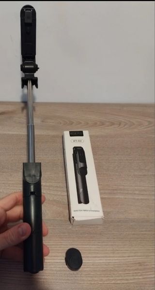 Palo selfie con trípode