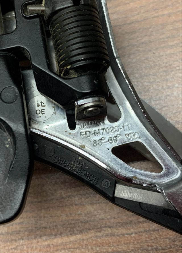 DESVIADOR DELANTERO SHIMANO SLX 2x11