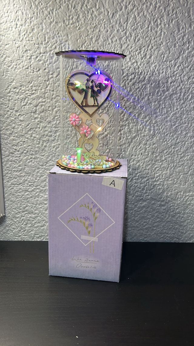 Lampada da sposa e sposo