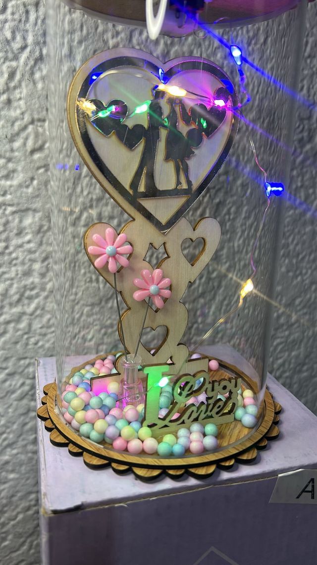 Lampada da sposa e sposo