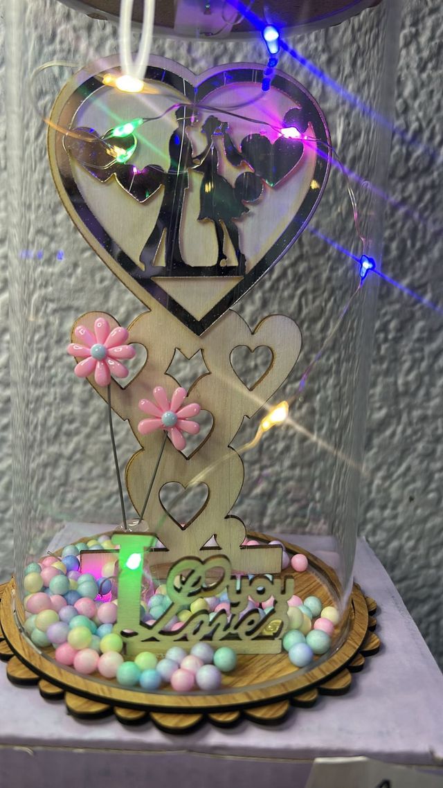 Lampada da sposa e sposo