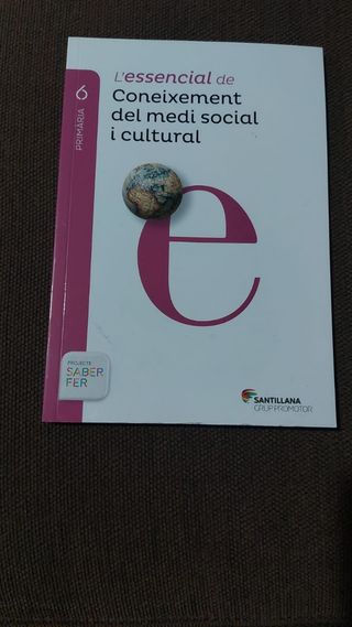 Coneixement Del Medi Natural, Social I Cultural, 6 Educació Primària