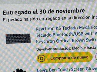Bateria Original Keychron K3
