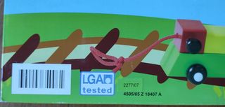 Trenino in legno