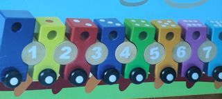Trenino in legno
