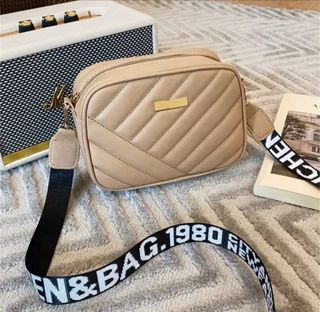 Bolso de Cuero Bordado Mujer