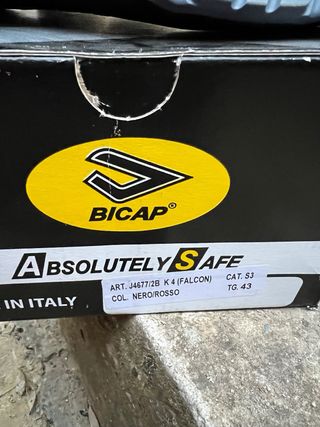 Calzado seguridad unisex T.43