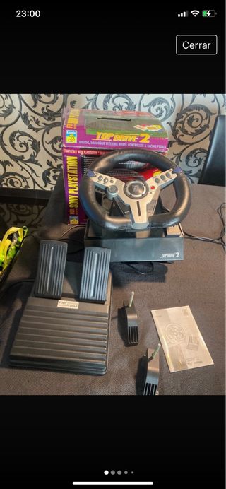 Volante y pedales PS1