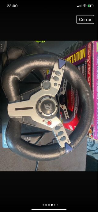 Volante y pedales PS1