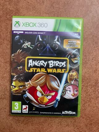 Juego xbox 360 Angry birds. Stars wars
