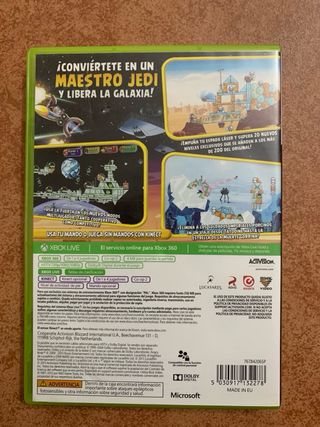 Juego xbox 360 Angry birds. Stars wars