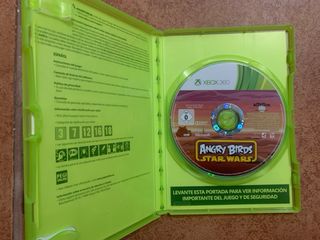 Juego xbox 360 Angry birds. Stars wars