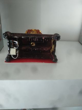 mesa con lámpara de luz estilo japones