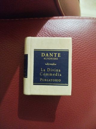 Purgatorio Divina commedia in miniatura