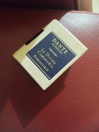 Purgatorio Divina commedia in miniatura