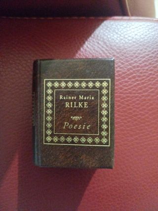 Libro miniatura RainerMariaRilke Poesie