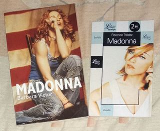2 libros Madonna en francés