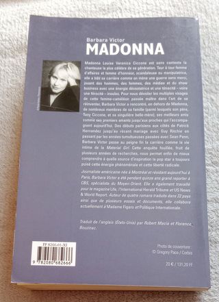 2 libros Madonna en francés